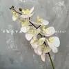 Decoración de Mesa Escandinava de Falenopsis de 9 Cabezas Impresa en 3D Película Floral de Boda Flor Artificial de Falenopsis Accesorios para Fotografía