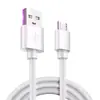 Venta al por mayor de fábrica 1m 2A Cable de carga para teléfono Android Cable de carga rápida para energía móvil USB Cable de carga MICRO