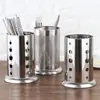 Soporte para Palillos de Acero Inoxidable Cesta para Palillos con Drenaje para Uso en Casa y Restaurante, Estante de Almacenamiento para Cubiertos, Estante de Drenaje al por Mayor