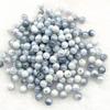 Cuentas redondas de color sólido Mabei de 4/6/8/10 mm, material para abalorios hechos a mano DIY, cadena para teléfono móvil, pulsera, accesorios de joyería