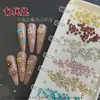 Zircones de Gota de Agua de Lujo para Uñas, Decoraciones Coloridas de Gota de Agua, Pedrería de Fondo Plano, Decoraciones para Uñas, Pedrería de Pétalos