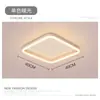 Lámpara de Dormitorio Minimalista, Lámpara de Techo Led Simple y Moderna, Lámpara Creativa para Sala de Estar, Lámpara Cuadrada para Comedor, Luminarias para Estudio