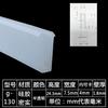 Tira de sellado de silicona en forma de U, resistente a altas temperaturas, para mesas de madera y vidrio, chapa metálica anticolisión, antiarañazos y anticortes, tira de borde de acero inoxidable
