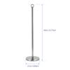 Porta pañuelos vertical de acero inoxidable para cocina, sin perforaciones, para sala de estar, portarrollos de papel higiénico