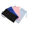 Bolsa de Microfibra para Óculos Nova Transfronteiriça Bolsa de Armazenamento Invisível Portátil Bolsa para Celular Óculos de Sol Bolsa de Pano Anti-Pressão Bolsa para Óculos