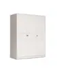 [No necesita control de olores] Armario a prueba de humedad de acero completo para uso doméstico, adecuado para dormitorios, habitaciones infantiles, balcones y propiedades de alquiler