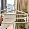 Perchero de Plástico Plegable Telescópico para Secar Colchas y Sábanas, Herramienta Especializada para Secado de Uso Doméstico, Perchero a Prueba de Viento para Balcón