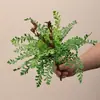 Helechos artificiales, incluyendo helechos riñón, helechos persas y helechos romero, para habitaciones modelo, paisajes en miniatura y plantas en maceta; plantas artificiales con hojas de helecho