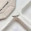 Anillo nuevo con textura de cuerda trenzada para mujer, diseño abierto ajustable vintage, envuelto en pétalos, rayado envejecido, anillo multicapa