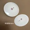 Parador de fio para máquina de urdir, esticador de fio de algodão, parador de fio, chapa plástica, chapa transparente, acessórios têxteis
