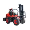 Empilhadeira Off-Road com Tração nas Quatro Rodas Empilhadeira Diesel de Engenharia de 5 Toneladas Empilhadeira com Tração nas Quatro Rodas Todo-o-Terreno Empilhadeira Integrada de 3,5 Toneladas