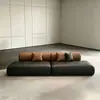 Sofá curvo para oficina, vestíbulo de hotel, recepción, juego de sofás de forma especial para descanso, reuniones de invitados y salón de belleza