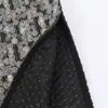 Estilo Europeo y Americano Otoño Comercio Exterior Ropa de Mujer Nueva Moda Versátil Falda de Encaje con Lentejuelas