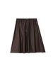 EVERTRUE Saia Feminina 2024 Verão Novo estilo coreano Algodão A- linha Loose High Waist Saia 331250