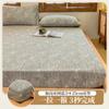 Cuatro Estaciones Engrosado Algodón Cepillado Cama Sábanas de Cama Pieza Única Algodón Puro A Prueba de Polvo Cubierta de Colchón Tatami Cubierta Protectora Sábanas de Cama Cubierta Todo Incluido
