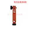 Clip Medidor de Surcos en Pavimento Soporte Medidor de Surcos Columna Lateral Cabezal Accesorios Medidor de Surcos Soporte de Avión Soporte para Indicador de Dial