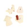 Broche de Hongo de Tela Coreana Accesorios Colgante de Conejo Lindo Tocado Decorativo Horquilla Accesorios DIY Accesorios Yiwu