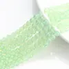 Novo pulseira de contas de porcelana de cristal de jade de cor sólida de 8mm cortina de porta contas soltas de vidro acessórios de joias DIY atacado por item