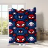 Aire Acondicionado Manta de Spider-Man Manta de los Vengadores Manta para Sofá Drama Manta de Marvel Hogar Nuevo Producto Fábrica de Impresión