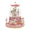 Caja de Música, Bola de Cristal, Carrusel Soñador, Adorno Creativo de Regalo de Cumpleaños para Niñas, Novias