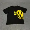 Marca de moda estilo americano SYNA WORLD Traje de manga corta estilo taladro High Street Hip Hop Ins Verano Pantalones cortos casuales para hombres y mujeres