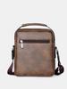 Bolsa de Ombro Bolsa Transversal Masculina Bolsa Satchel Retrô Masculina Bolsa Transversal Bolsa de Ombro Transversal Portátil Masculina Bolsa Masculina