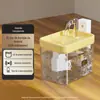 Bebedouro para Gatos Carregamento Desconectado Indução Sem Fio Pet Bebedouro Inteligente Ciclo Automático
