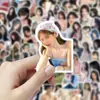 100 Pegatinas Ju Jingyi Estrella Gao Yan Valor Estilo ins Pegatina Decorativa Carcasa de Teléfono Móvil Taza de Agua Periférico Sobre Pegatina para Cuaderno