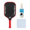 Juego de Paletas de Pickleball con Patrón de Tela de Fibra de Carbono T700 Mate Rugoso Prensado en Frío