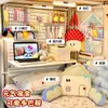 Colección de Cosas Buenas para Camas de Dormitorio ~ Decoración de Cama, Cojines de Ambiente, Luces Nocturnas, Artefactos de Dormitorio para Renovación Escolar