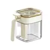 Frasco de condimentos sellado para uso en la cocina, botella de sal de vidrio, caja de almacenamiento de condimentos, frasco de sal, botella de condimentos 400ML