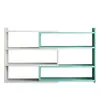Estante de Livros Personalizada Desktop Rack de Armazenamento Multifuncional Simples Pequeno Multi-Camadas Canto Balcão de Livros Rack de Exibição