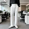 Calça de Terno Japonesa Retro Moda Simples Justa com Caimento 2026 Verão Uso Diário Deslocamento Leve Negócios Calças Masculinas Tendência