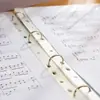 Carpeta para Partituras Musicales A4 Carpeta Personalizable de Cuatro Agujeros con Inserciones Transparentes, Carpeta Personalizable para Partituras, Carpeta para Partituras de Piano con Pentagrama de Cinco Líneas