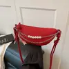 Bolsa Pequena Branca de Verão Transfronteiriça de Nicho de Luxo para Mulheres 2026 Nova Super Popular Bolsa Bolinho Bolsa Transversal para Celular