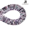 Jinghui Accesorios tejidos hechos a mano DIY cuentas de ábaco color natural oblatas fluorescentes 2m-6m material de cristal semiacabado