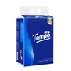 Paquetes de pañuelos Tempo de 4 capas, 90 hojas T2275, servilletas humedecibles, pañuelos al por mayor en bulto