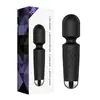 Oferta Especial Mini Transfronterizo 8 Velocidades 20 Frecuencias Carga Instantánea Av Varita Masturbación Productos para Adultos Mujeres Varita Av Caballero