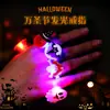 Decoraciones de Halloween Linterna de Calabaza Anillo Luminoso Juguetes para Niños Guardería Accesorios Regalos Pequeños Artículos Accesorios para Fotos