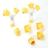 Enchufe Socket de Bajo Voltaje Amarillo 3 Polos 110V 16A 32A 2P+E Modelo Viejo Ip44 16A/32A2P+E