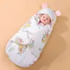 Saco de Dormir para Bebé con Capucha, Suave, Absorbente de Sudor, Estilo Envolvente, de Algodón, Amigable con la Piel, Lavable, para Todas las Estaciones, para el Parto
