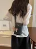 Moda Versátil de Nueva Colección 2026 Bolso Estilo Artístico Coreano Casual Simple para Mujer Bolso de Hombro Cruzado para Teléfono