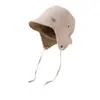 Gorro Estilo Lei Feng para Mujer Compatible con Casco de Invierno para Ciclismo, Sombrero de Pescador Engrosado con Forro de Polar para Mujer, Gorro de Aviador Cálido para Hombre que Protege los Oídos