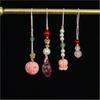 Nuevo colgante para teléfono móvil antiguo, colgante retro de candado seguro de calabaza, colgante de estilo nacional, llavero creativo, joyería al por mayor