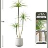 Planta Verde de Simulación Madera Milenaria Planta Falsa Lujo Ligero de Gama Alta Decoración de Interiores Árbol Sala de Estar Grande en Maceta Adornos de Piso