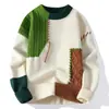 Suéter polar para hombre transfronterizo estilo japonés 2026 invierno, suéter de punto nuevo, camiseta básica para hombre joven estilo coreano