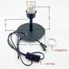 Jarrón de Vidrio Cerámico Hecho a Mano Modificación DIY Lámpara de Mesa Pantalla Base de Lámpara Fijación de Resorte Boca de Botella Accesorios de Iluminación