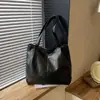 Bolso Tote Retro de Gran Capacidad para Mujer 2026 Otoño/Invierno Simple Versátil para Viajes Cotidianos Plegado Bolso de Hombro Único