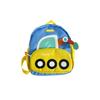 Bolsa para Niños Anti-Pérdida Vehículo de Ingeniería de Dibujos Animados Niño Bolsa Escolar de Jardín de Niños Entrada a Primaria y Secundaria Mochila Pequeña Ligera para Niña
