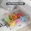 Caja de almacenamiento de escritorio para juguetes para ladrillos Lego, figuras y artículos Pop Mart, caja de almacenamiento transparente acrílica con compartimentos a prueba de polvo para niños